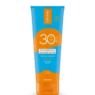 Balsamy i kremy do opalania - Lirene Emulsja nawilżająca SPF30 120 ml - miniaturka - grafika 1