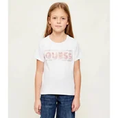 Koszulki dla dziewczynek - Guess T-shirt Regular Fit - miniaturka - grafika 1