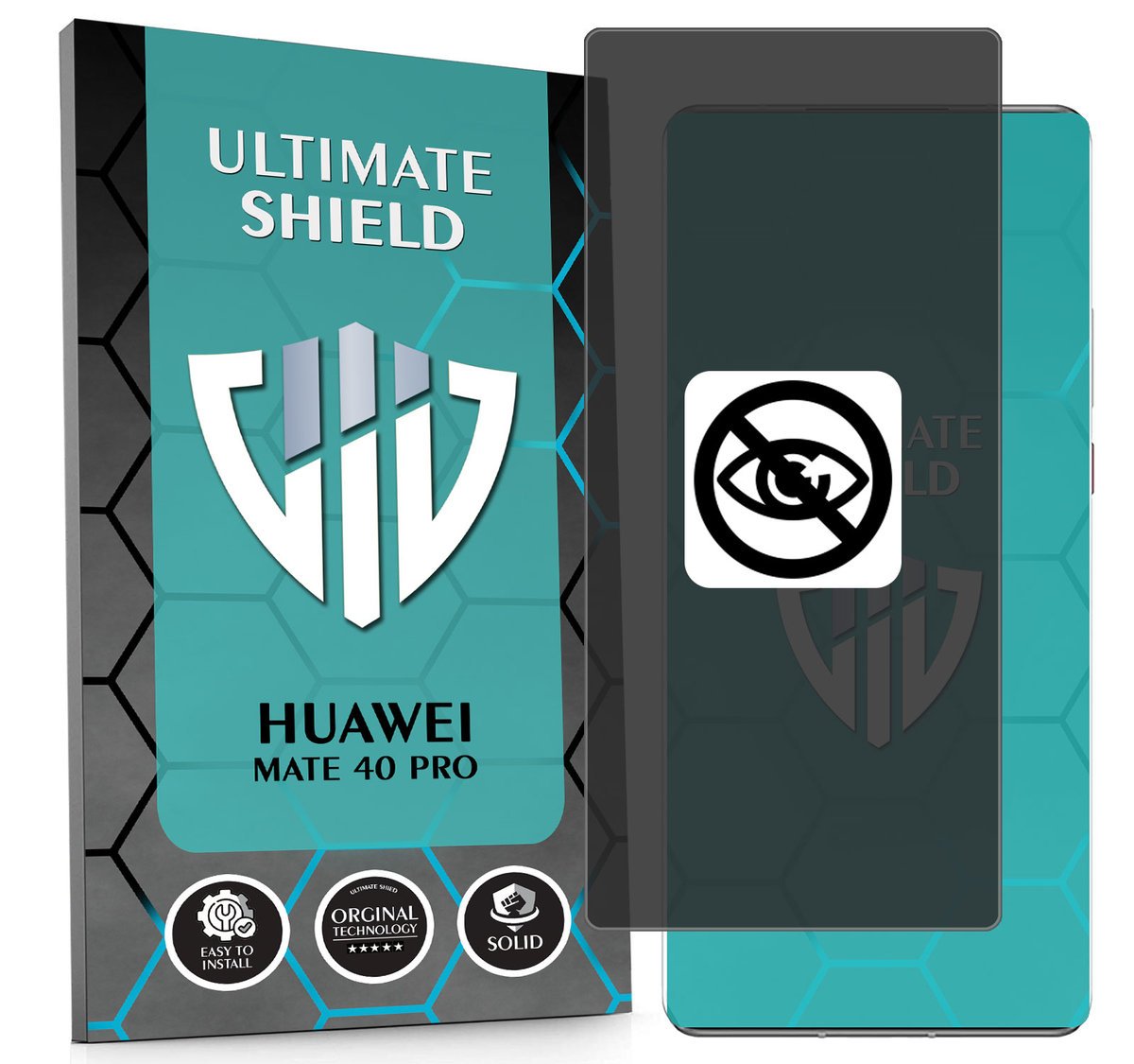 NAJLEPSZA FOLIA 5D ANTYSZPIEGOWSKA DO HUAWEI MATE 40 PRO HYDROŻELOWA MATOWA