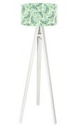 Lampy stojące - Macodesign Lampa podłogowa Tropikalne liście tripod-foto-410p-w, 60 W - miniaturka - grafika 1