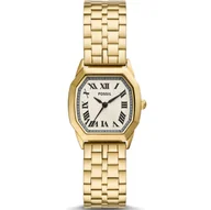 Zegarki damskie - Fossil Harlow zegarek damski złoty retro na bransoletce ES5361 - miniaturka - grafika 1