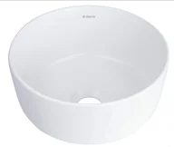 Umywalki - Deante JASMIN Umywalka ceramiczna nablatowa 60X40 Biała CDJ_6U2S - miniaturka - grafika 1