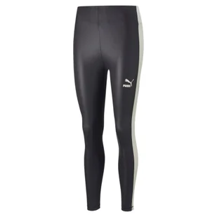 Legginsy damskie Puma T7 SHINY - Spodnie sportowe damskie - miniaturka - grafika 1