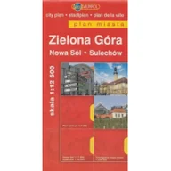 Atlasy i mapy - Zielona Góra, Nowa Sól, Sulechów. Plan miasta - miniaturka - grafika 1