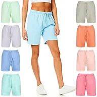 Spodenki męskie - Light & Shade Damskie spodenki dresowe Pastel & Brights Loungewear joggery spodenki do joggingu, akwamaryn, XL - miniaturka - grafika 1