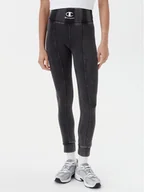 Spodnie damskie - Champion Legginsy 118008 Szary Slim Fit - miniaturka - grafika 1