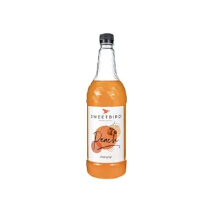 Syrop do kawy Sweetbird Peach, 1 l - Śmietanki i dodatki do kawy - miniaturka - grafika 1