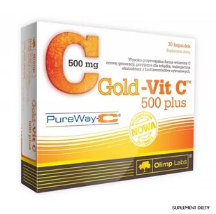 Olimp LABORATORIES Sp. z o.o. Gold-Vit C 500 plus 8375311 - Witaminy i minerały - miniaturka - grafika 1