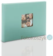 Albumy fotograficzne - Walther Album Fun Mały miętowy (tradycyjny 40 kremowych stron) - miniaturka - grafika 1