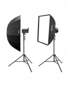 Inne akcesoria studyjne - GlareOne LED 1000 Starter Kit - zestaw oświetlenia studyjnego - miniaturka - grafika 1
