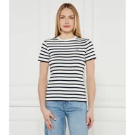 Koszulki i topy damskie - Tommy Hilfiger T-shirt Slim Fit - miniaturka - grafika 1