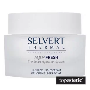 Selvert Thermal Glow Gel Light Cream Lekki krem / żel nawadniający z efektem \"Glow\" 50 ml - Kremy do twarzy - miniaturka - grafika 1
