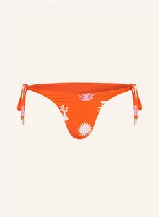 Stroje kąpielowe - Seafolly Dół Od Bikini Trójkątnego La Palma Z Ozdobnymi Perełkami orange - grafika 1