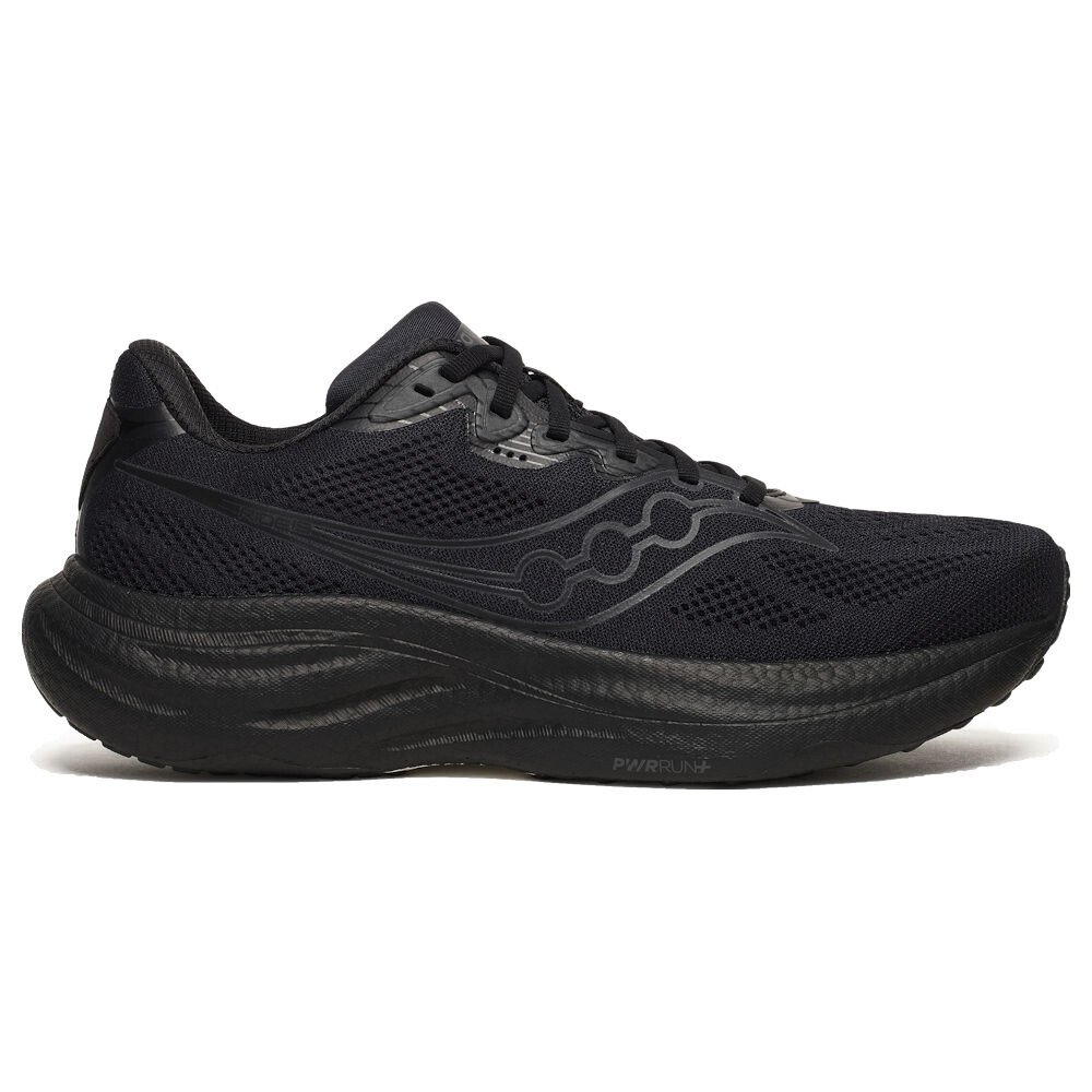 Męskie buty do biegania Saucony Ride 19 Triple Black UK 8,5