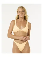 Stroje kąpielowe - Stanik kąpielowy RIP CURL La Joya Tall Knot Tri turkusowy XL - miniaturka - grafika 1