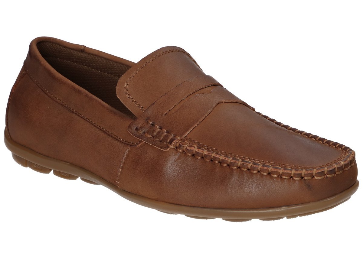 AMERICAN CLUB CY193 MODNE ELEGANCKIE MOKASYNY PÓŁBUTY STYLOWE BUTY SKÓRZANE MĘSKIE BR 45