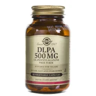Suplementy naturalne - Solgar, DLPA (DL-Fenyloalanina) 500 mg, 50 kapsułek - miniaturka - grafika 1