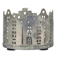 Świeczniki - Świecznik Metal Na Tealight Kolor Cynk IB LAURSEN - miniaturka - grafika 1