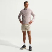 Spodenki męskie - Męskie spodenki do biegania z wszytą bielizną 13 cm Nike Dri-FIT Stride - Brązowy - miniaturka - grafika 1