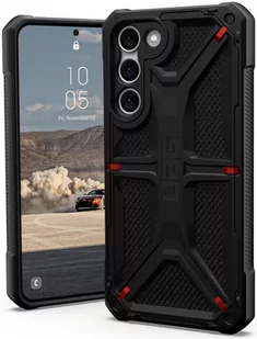 UAG Etui Monarch Kevlar do Samsung Galaxy S23 Plus czarne z włóknem kevlar - Etui i futerały do telefonów - miniaturka - grafika 2