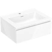 Szafki łazienkowe - Mexen Orio szafka łazienkowa 60 cm z umywalką Otis, 1 szuflada, biała połysk - 91A10-06023-1-BF00-W18M00 - miniaturka - grafika 1