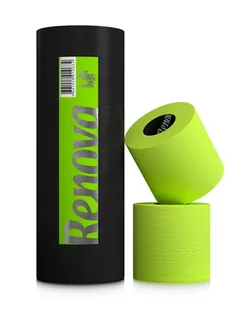 Renova Papier toaletowy RENOVA Tuba, zielony 3 szt. - Papier toaletowy - miniaturka - grafika 1