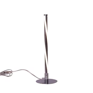 Näve Lampa stołowa LED Swirl w chromie - Lampy stojące - miniaturka - grafika 1