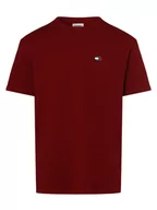Koszulki męskie - Tommy Jeans - T-shirt męski, czerwony - miniaturka - grafika 1
