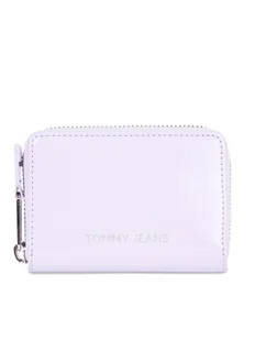 Tommy Jeans Mały Portfel Damski Tjw Ess Must Small Za Patent AW0AW15935 Fioletowy - Portfele - miniaturka - grafika 1