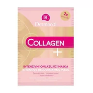 Maseczki do twarzy - Dermacol Collagen+ maseczka do twarzy 2x8 g dla kobiet - miniaturka - grafika 1