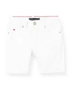 Spodenki damskie - Tommy Hilfiger Szorty chłopięce Scanton White Lssige, biały, 74 - miniaturka - grafika 1