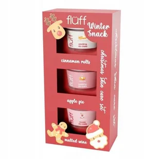 FLUFF Zestaw Winter Snack (2x Peeling do ciała, 100ml + Masło do ciała, 100ml) - Zestawy kosmetyków damskich - miniaturka - grafika 1