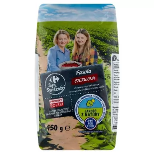 Carrefour Targ Świeżości Fasola czerwona 450 g - Warzywa świeże i suszone - miniaturka - grafika 1