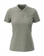 Koszulki i topy damskie - Koszulka damska polo T-shirt bawełniany Polówka Stedman ST9160 Grey L - miniaturka - grafika 1