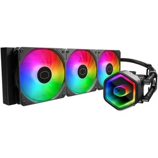 Chłodzenie wodne COOLER MASTER MasterLiquid 360 Core II ARGB Czarny - Chłodzenie wodne - miniaturka - grafika 1