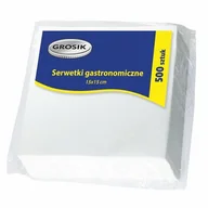 Folia, papier śniadaniowy, serwetki - Grosik Serwetki GASTRONOMICZNE 15X15 CM 500 SZTUK (ZZA133600) - miniaturka - grafika 1