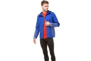 RONHILL Kurtka biegowa męska TECH AFTERHOURS JACKET cobalt flame - Kurtki męskie - miniaturka - grafika 5