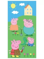 Ręczniki - Carbotex Ręcznik kąpielowy dla dziewczynki ŚWINKA PEPPA - 70x140cm PP192014-R - miniaturka - grafika 1