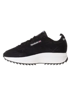 Reebok Skórzane sneakersy "Classic Leather" w kolorze czarnym - Trampki męskie - miniaturka - grafika 1