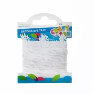 Pozostałe akcesoria dla plastyków - Craft with Fun Ozdoba dekoracyjna Taśma Renifer 2m/2,5cm Biel 12/288 - miniaturka - grafika 1