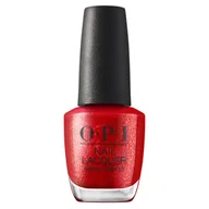 Lakiery hybrydowe - OPI Nail Lacquer Zodiac, błyszcząca czerwień, Kiss My Aries, klasyczny lakier do paznokci, 15ml - miniaturka - grafika 1
