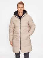 Kurtki męskie - Jack&Jones Kurtka zimowa 12236052 Beżowy Regular Fit - miniaturka - grafika 1