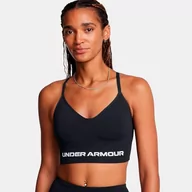 Biustonosze - Under Armour Damski biustonosz sportowy Canish bezszwowy niski biustonosz - miniaturka - grafika 1