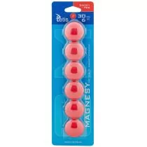 Tetis Magnesy do tablic magnetycznych GM301-PC6 - Przybory szkolne - miniaturka - grafika 1