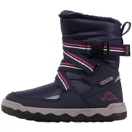 Śniegowce damskie - Kappa Deutschland Unisex Kod stylu dzieci: 261061k Fonki Ii Tex K Girls śniegowce, Navy Pink, 33 EU - miniaturka - grafika 1