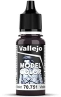 Akcesoria i części modelarskie - Vallejo: 70.751 - Model Color - Black Violet - miniaturka - grafika 1