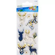 Ozdoby bożonarodzeniowe - Craft with Fun Naklejki Boże Narodzenie 481033 - miniaturka - grafika 1