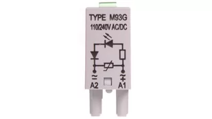 Relpol MODUL LV M93G Moduł LED 854860 - Inne akcesoria elektryczne - miniaturka - grafika 1