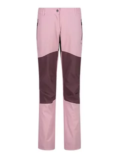 Spodnie sportowe damskie - CMP Spodnie funkcyjne w kolorze jasnoróżowym - grafika 1