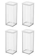 Pojemniki kuchenne - Zestaw 4 pojemników na żywność 1.5 L LOFT ROTHO - miniaturka - grafika 1